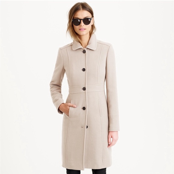 J. Crew Classic Lady Day Coat in Italian Double-Cloth Wool with Thinsulate - Picture 11 of 12